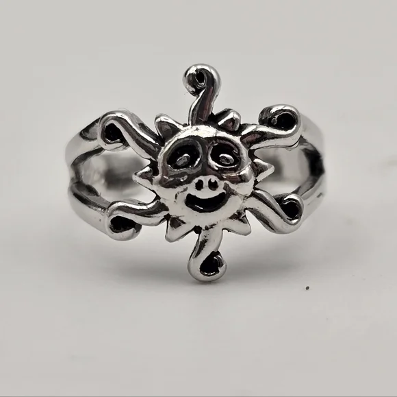 Sterling Silver Celestial Toe Ring - Picture 2 of 10